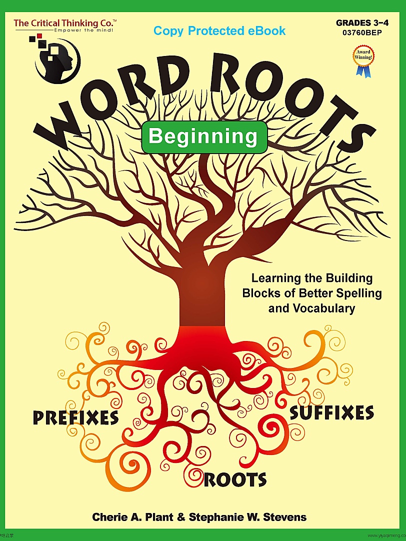 Word Roots 英文词根教材PDF 带练习册