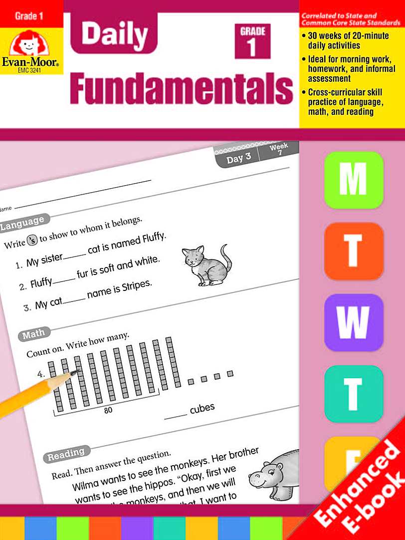 美国加州每日辅导练习 Daily Fundamentals 每日一练