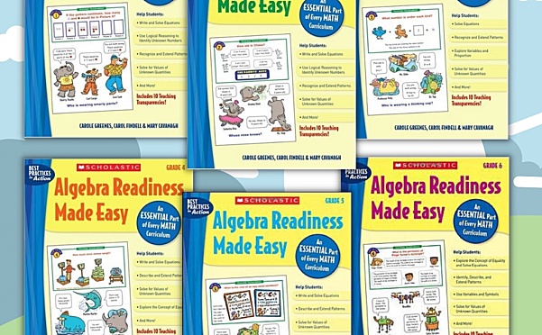 学乐代数练习册 Algebra readiness made easy