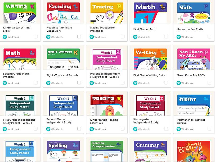 从幼儿园到小学Education workbook