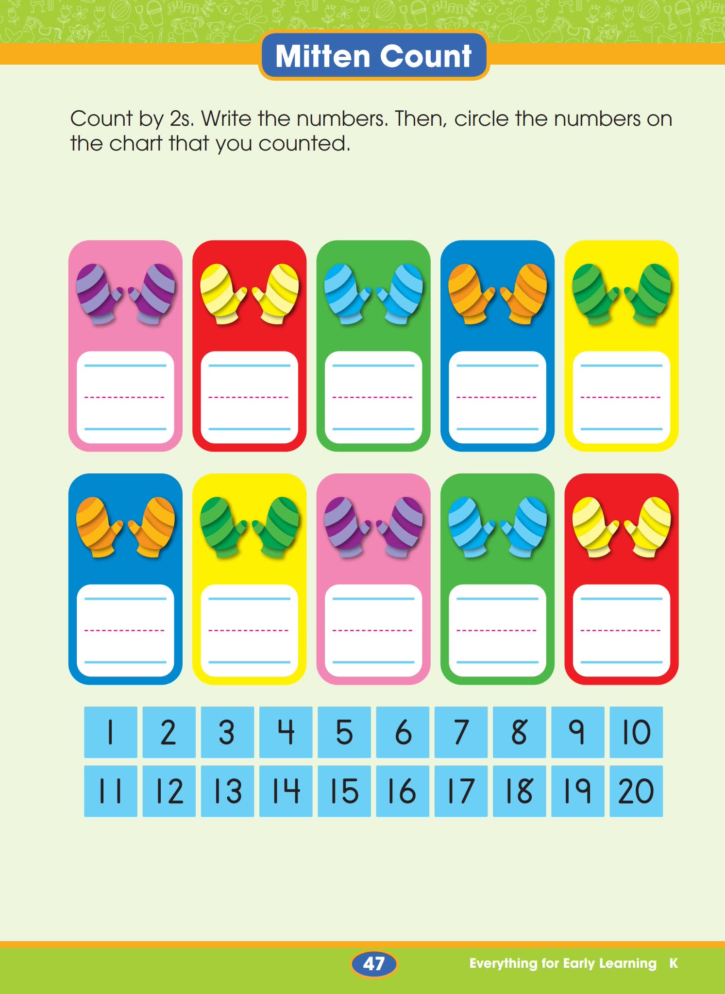 幼小衔接原版综合练习册Everything for Early Learning