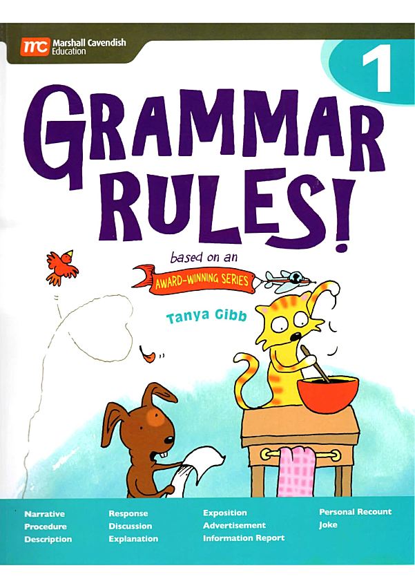 澳洲漫画语法练习册Grammar Rules