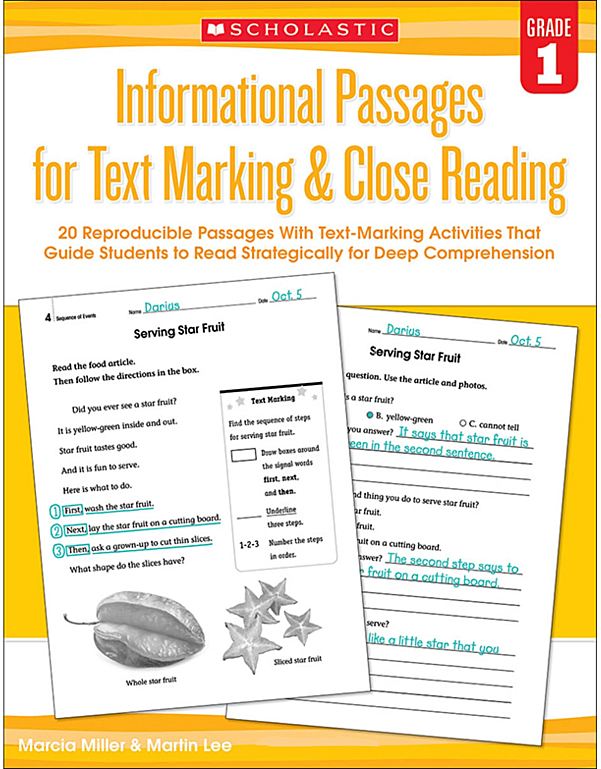 美国学乐阅读方法训练手册 Informational Passages