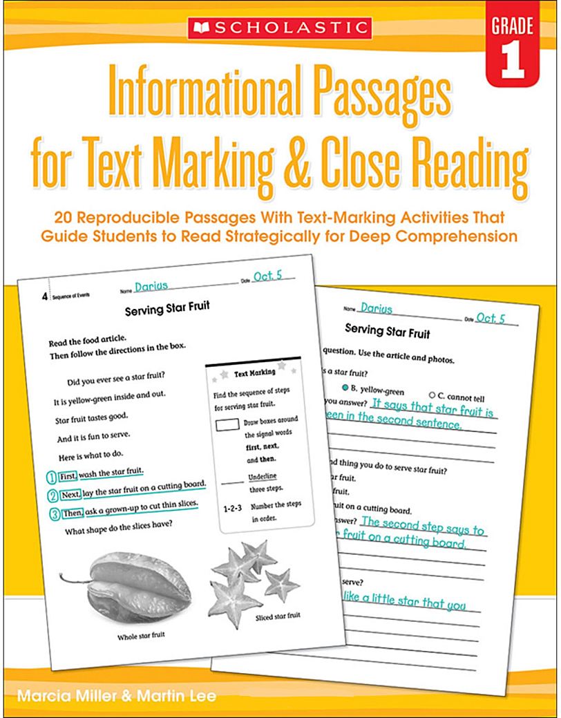 美国学乐阅读方法训练手册 Informational Passages