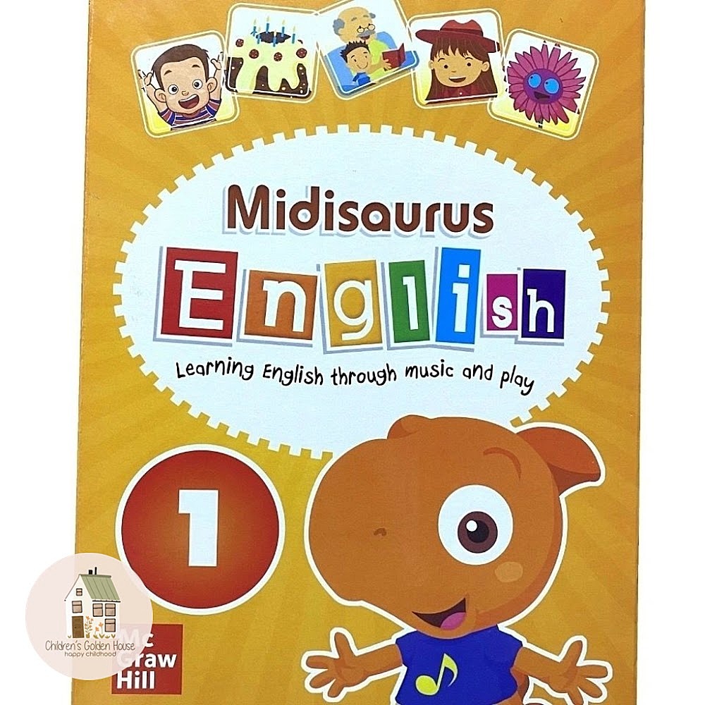 美国原版Midisaurus English米迪幼儿英语教材