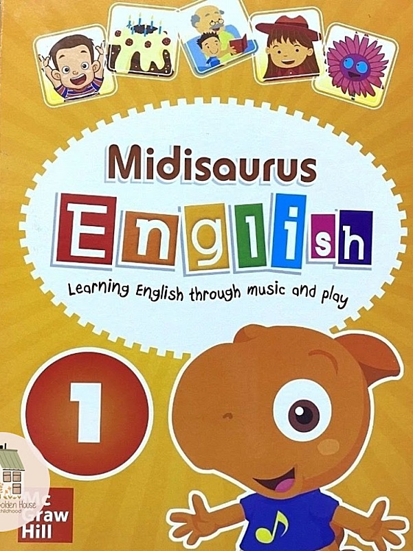 美国原版Midisaurus English米迪幼儿英语教材