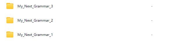 《My Next Grammar》 英语语法教材 电子版PDF 百度云网盘下载