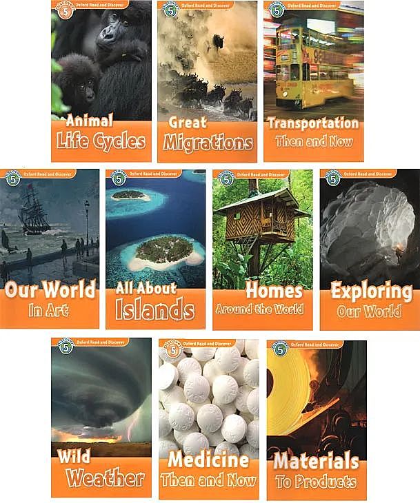 牛津探索发现Oxford Read and Discover分级阅读