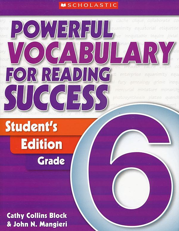 学乐词汇提升阅读理解练习册Powerful Vocabulary for Reading Success