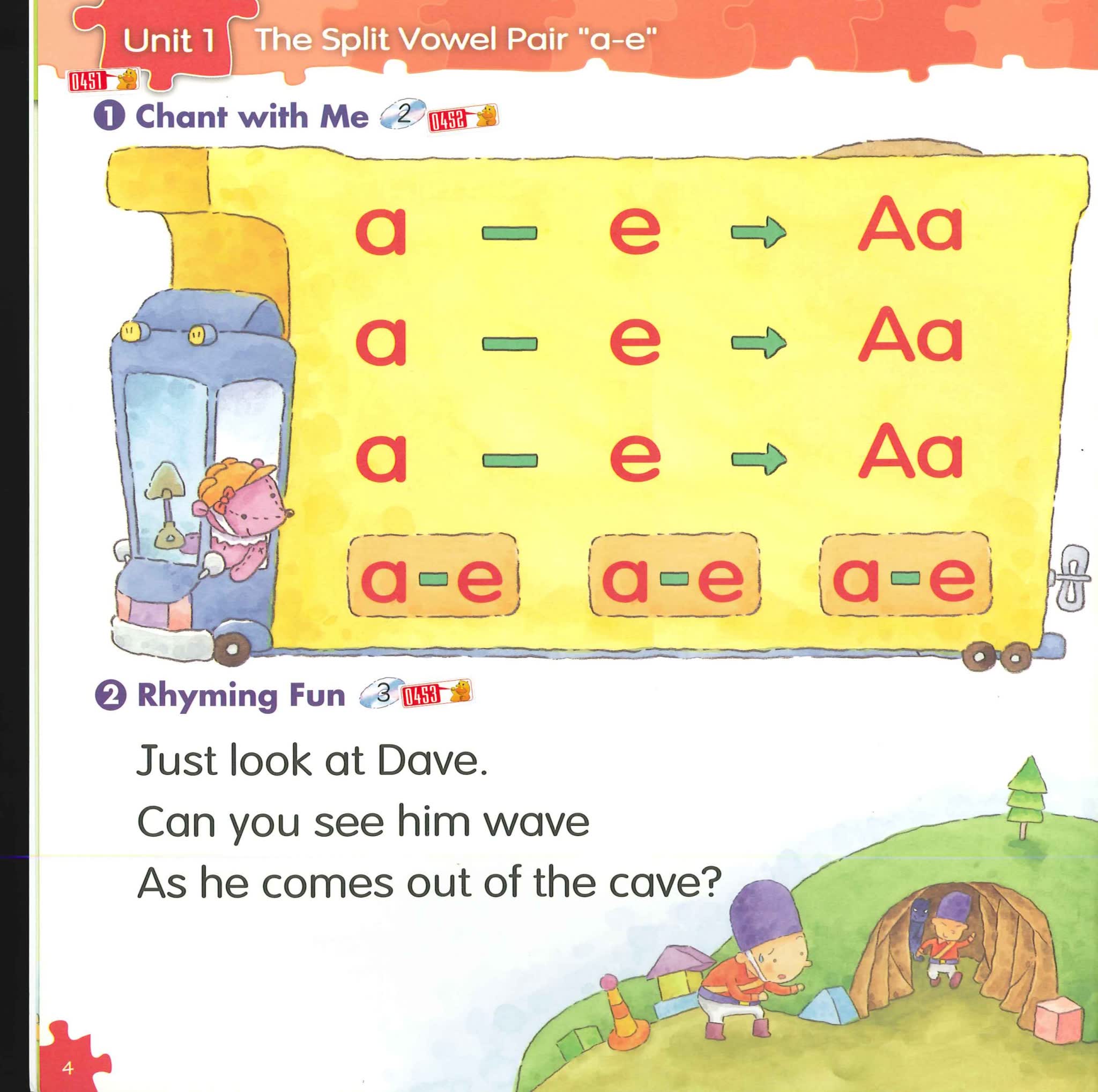 儿童英语启蒙phonicskids自然拼读教材 (1-6全套)点读版+普通版