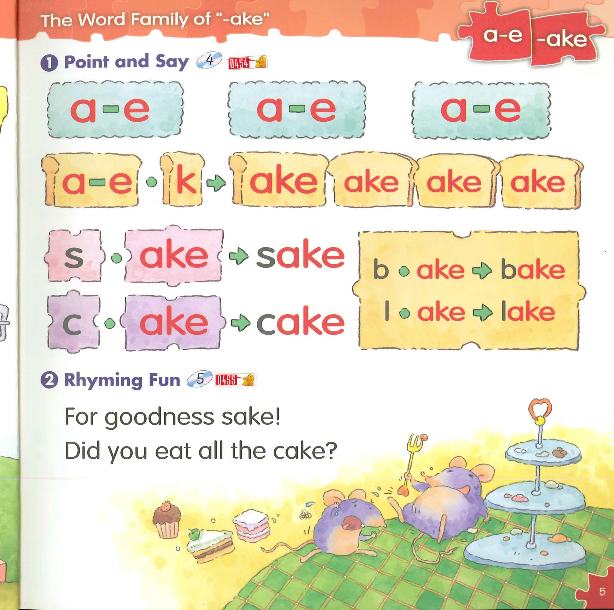 儿童英语启蒙phonicskids自然拼读教材 (1-6全套)点读版+普通版