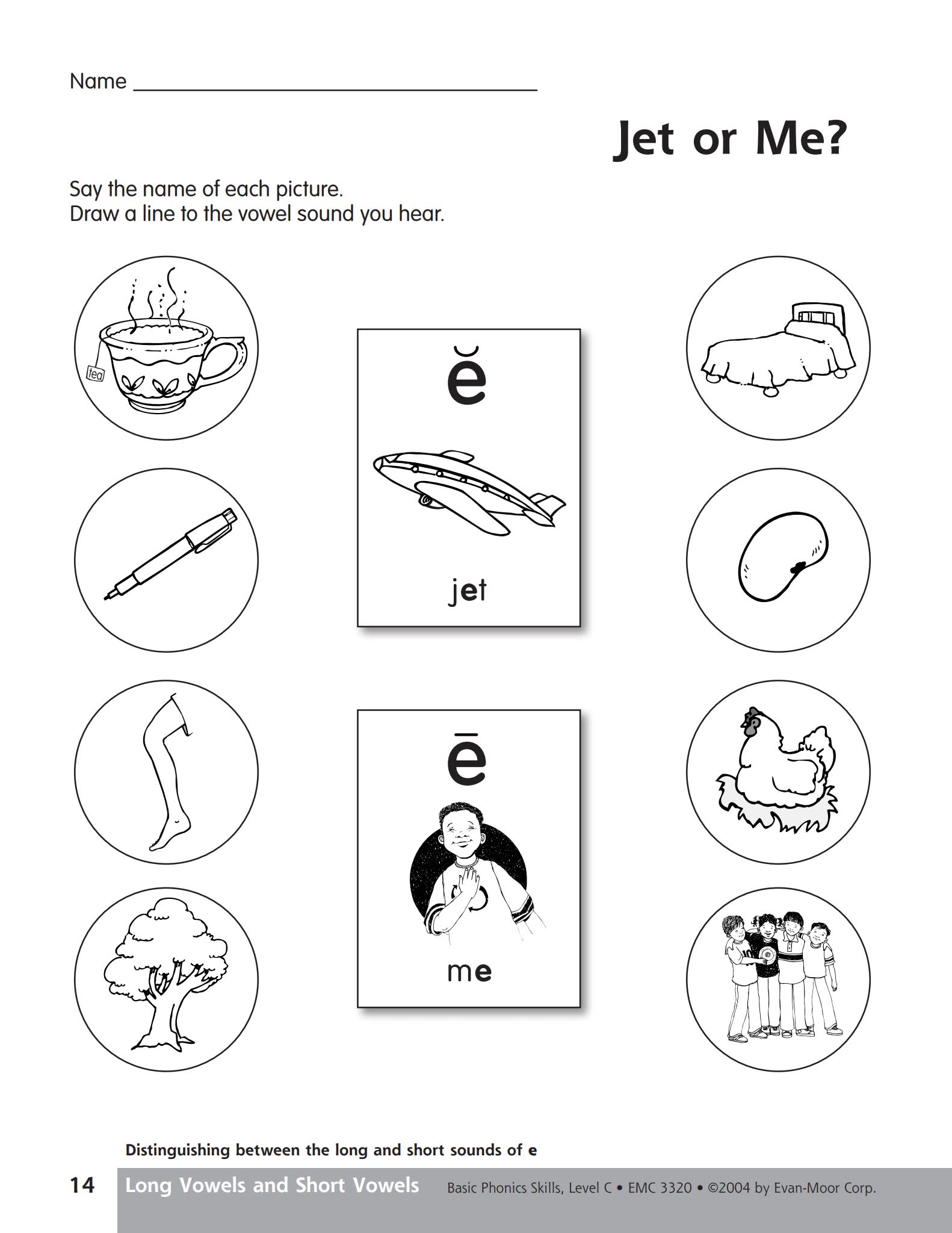 自然拼读入门练习册 Evan Moor Basic Phonics Skills