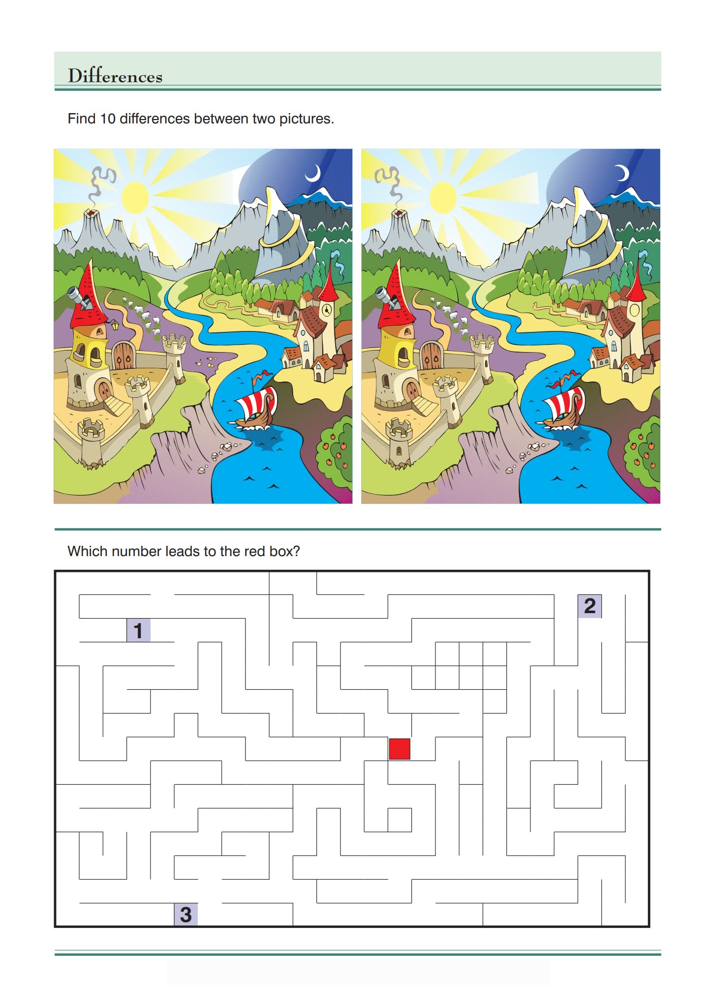 儿童专注力训练英语作业纸 Concentration Exercises 电子版PDF百度云网盘下载