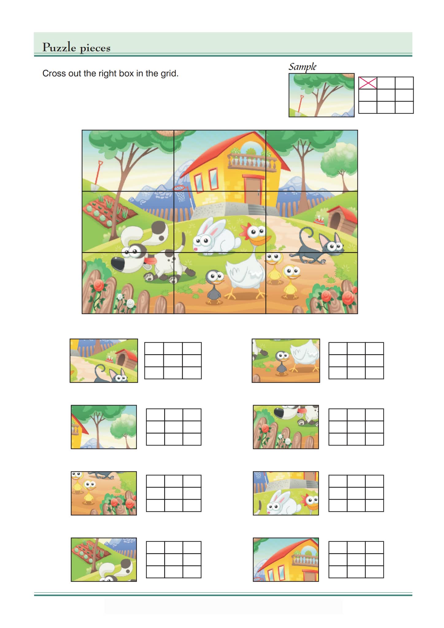 儿童专注力训练英语作业纸 Concentration Exercises 电子版PDF百度云网盘下载