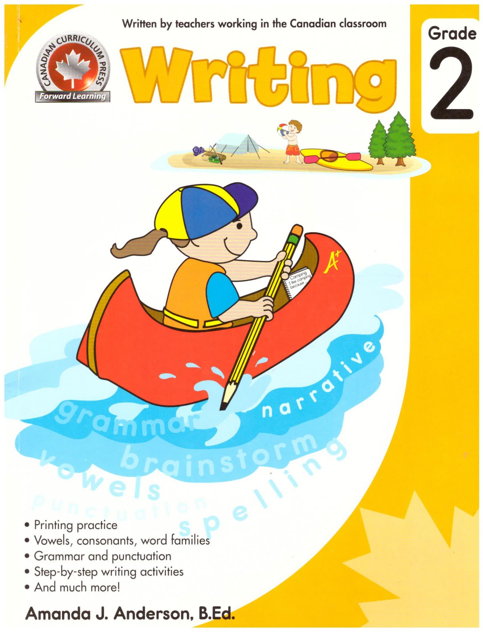 加拿大原生写作练习册 Writing Workbook 电子版PDF 百度云网盘下载