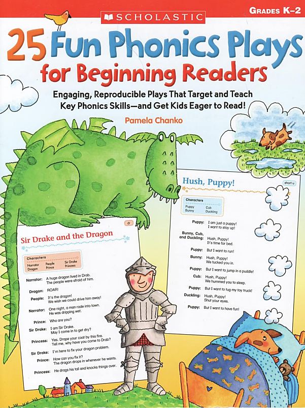 学乐出品英文话剧故事短剧本25 Fun Phonics Plays for Beginning Readers