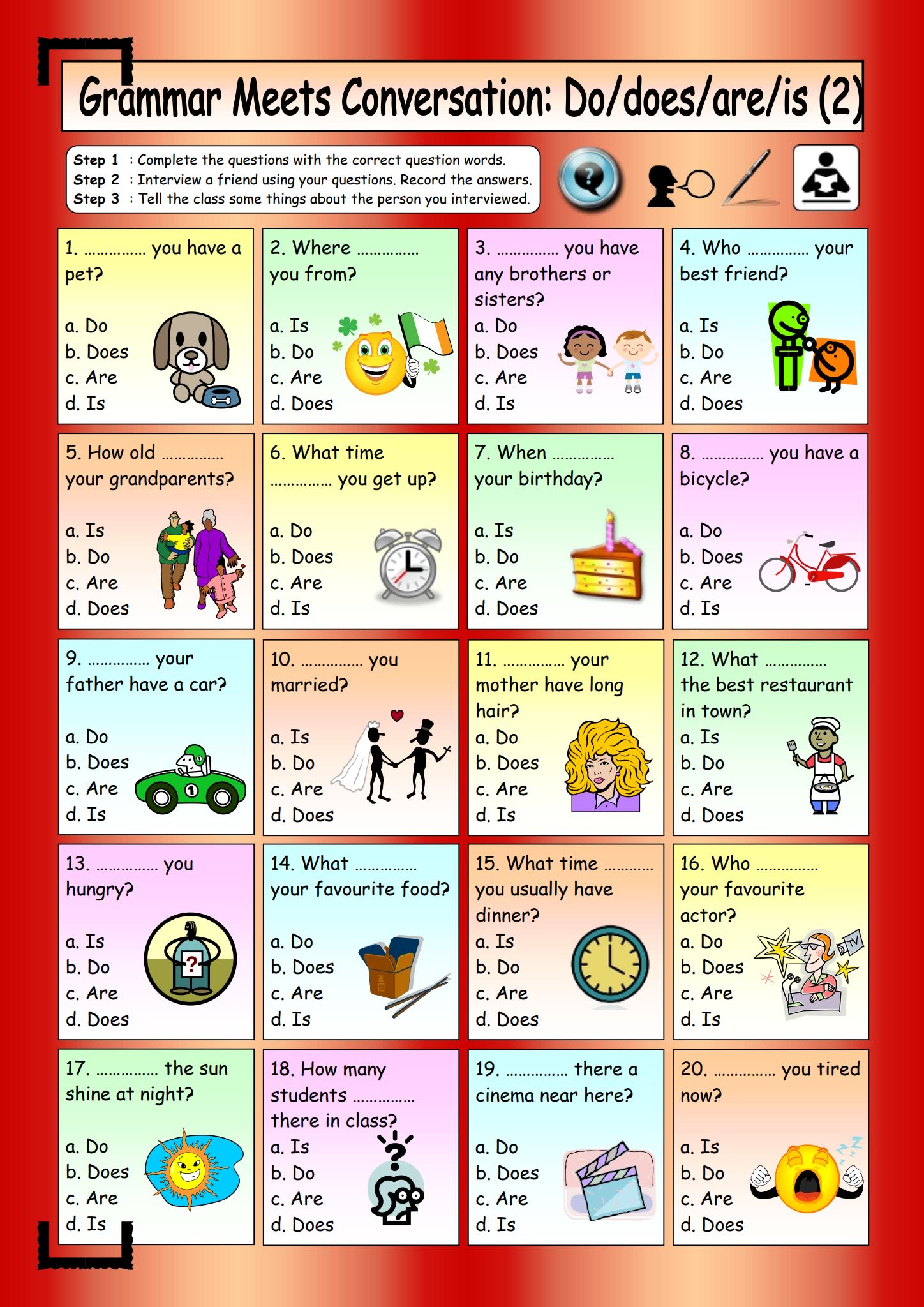 英语原版趣味语法作业纸 Grammar meets conversation 电子版PDF 百度云网盘下载