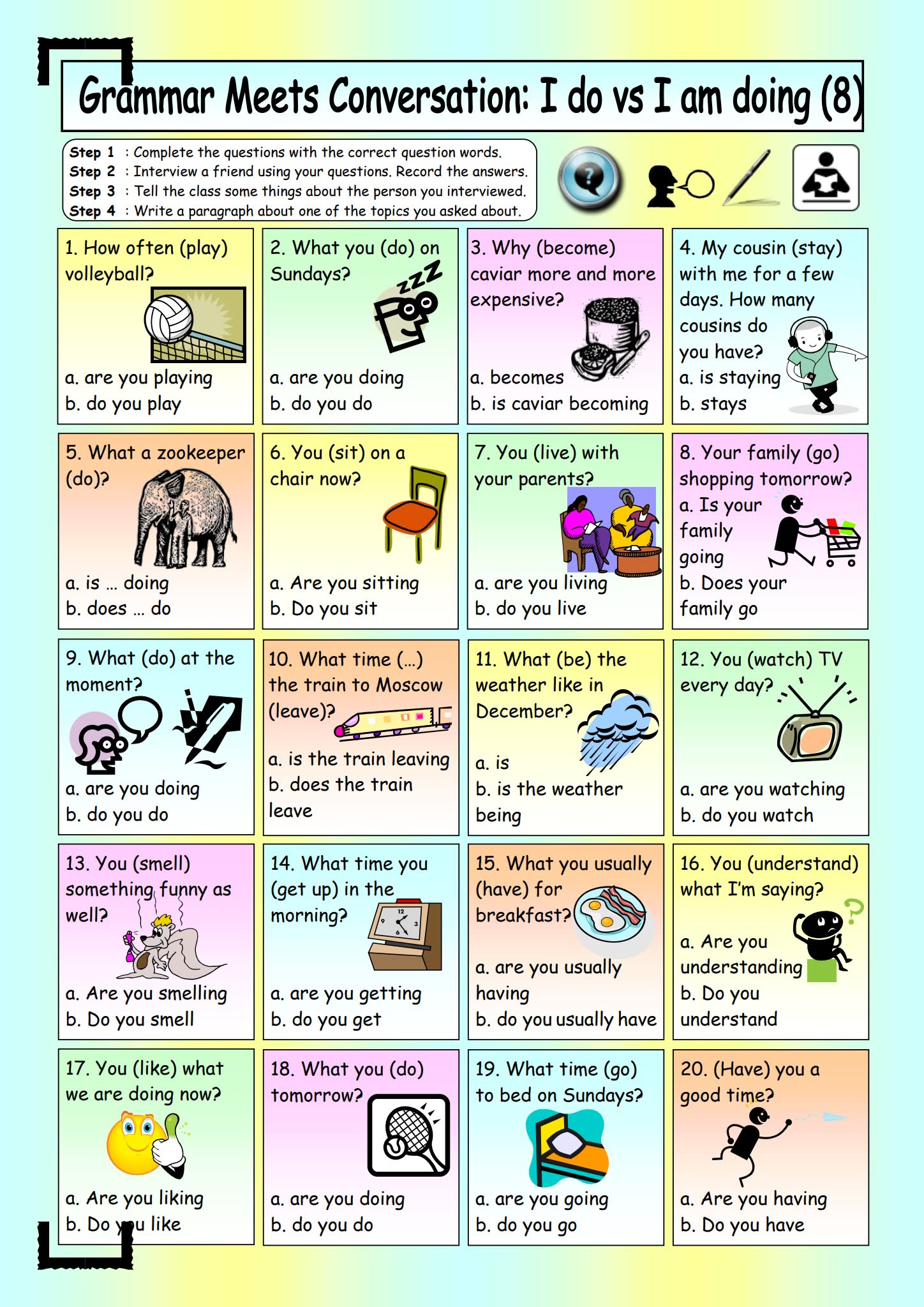 英语原版趣味语法作业纸 Grammar meets conversation 电子版PDF 百度云网盘下载