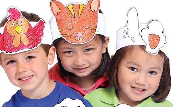 经典童话复述表演故事书Retelling Tales with Headbands