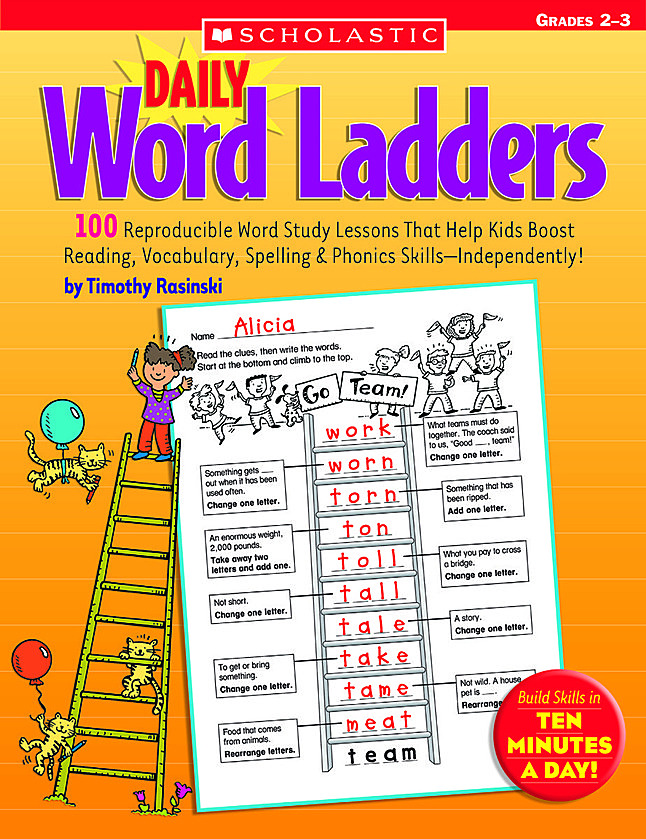 学乐猜谜爬梯词汇练习册 Daily word ladders