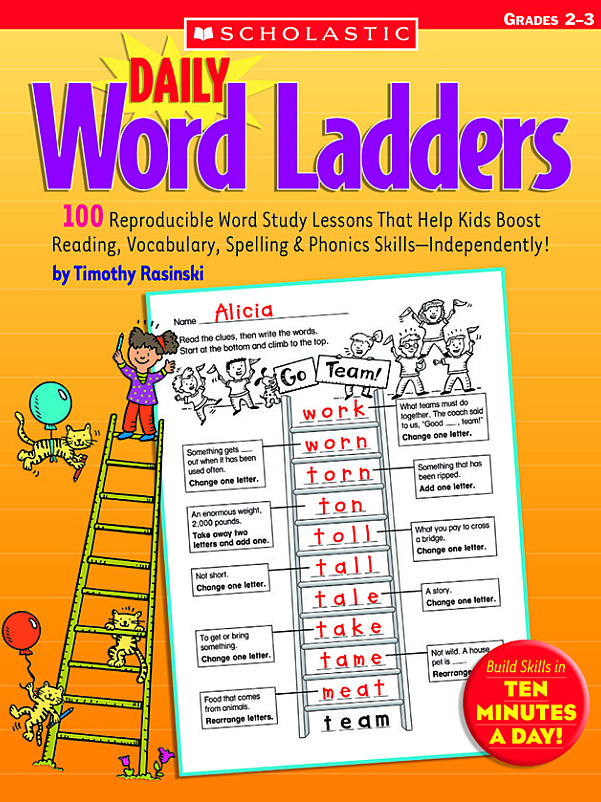 学乐猜谜爬梯词汇练习册 Daily word ladders