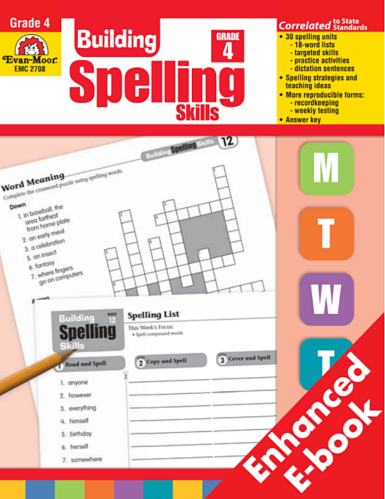 Building Spelling Skills evan moor 英文练习册高清PDF
