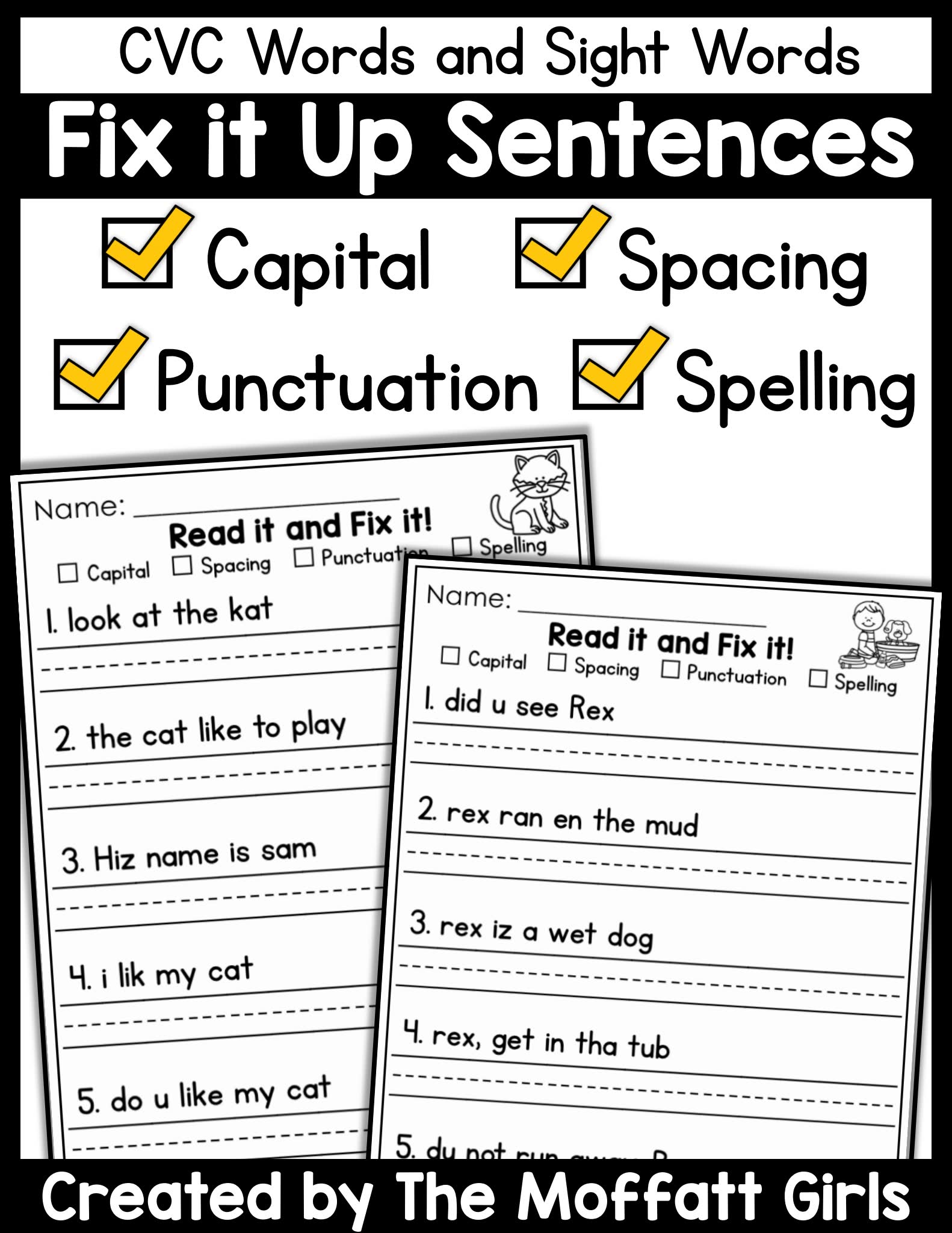 CVC-Fix-it-Up-Sentences