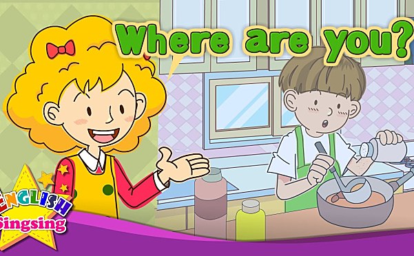 英文版日常生活情景角色扮演动画Easy Dialogue and Role-play conversation