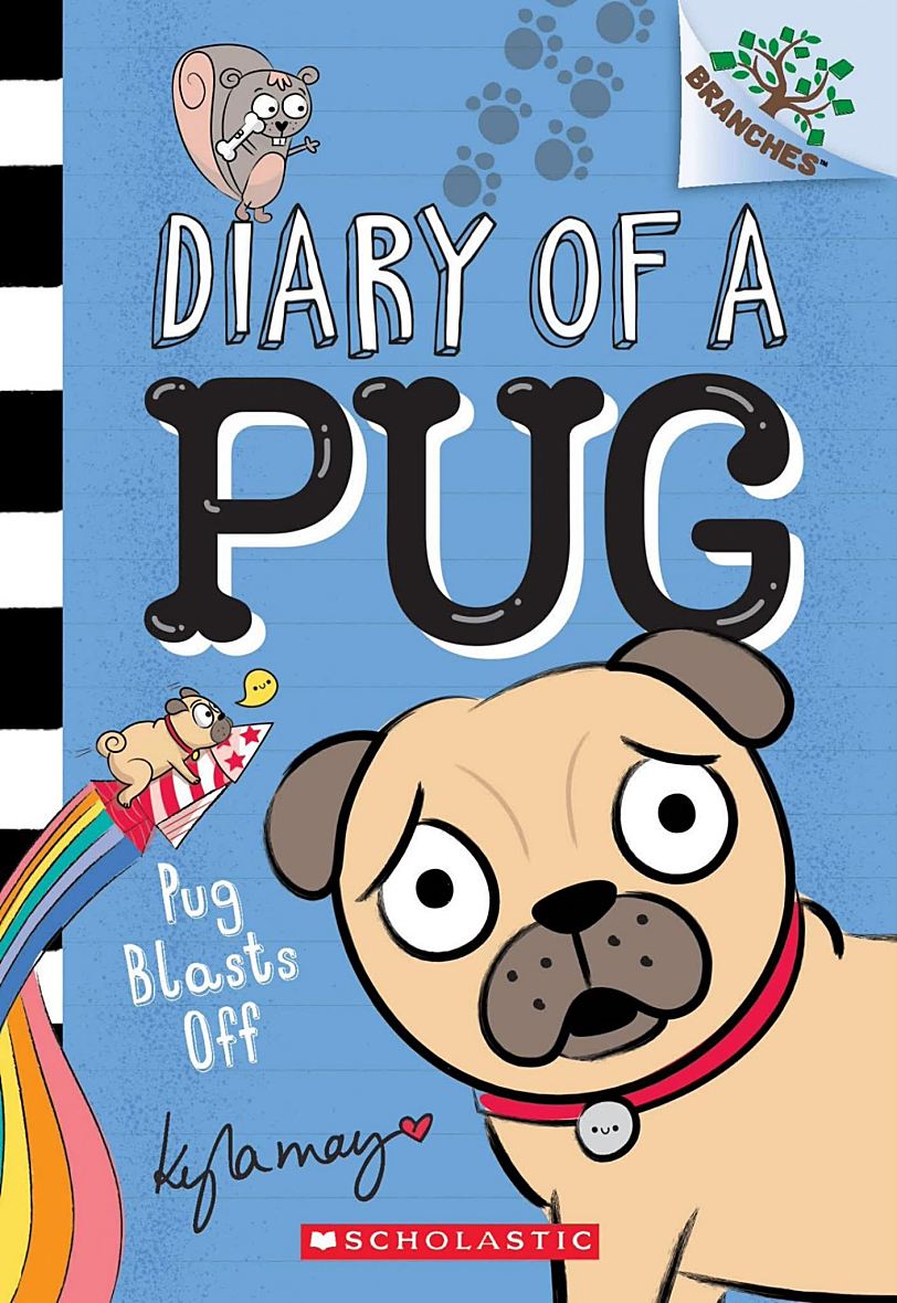 学乐大树系列Diary of a Pug 哈巴狗日记绘本4册