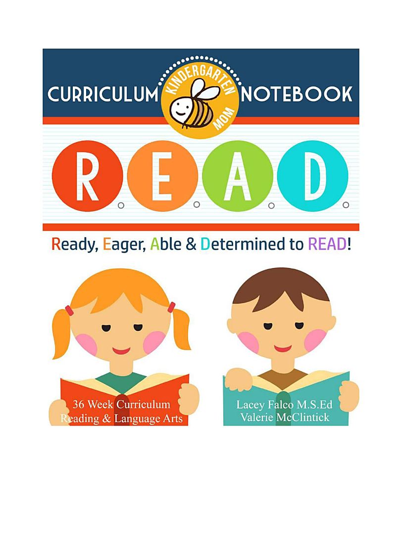 原版幼儿英语全面自主阅读练习册《READ Curriculum Notebook》