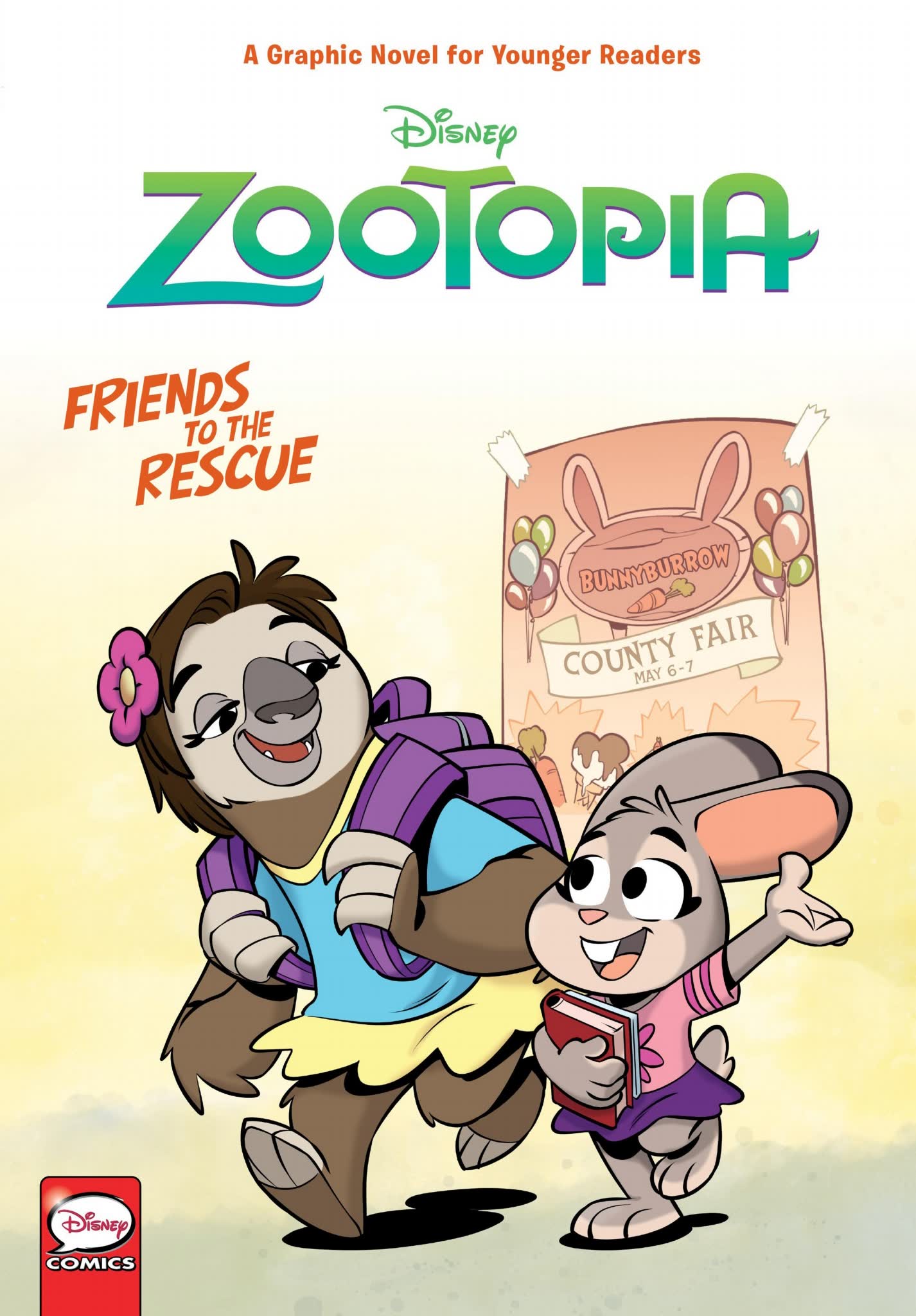 《疯狂动物城Zootopia》英文漫画版 电子版PDF 百度云网盘下载