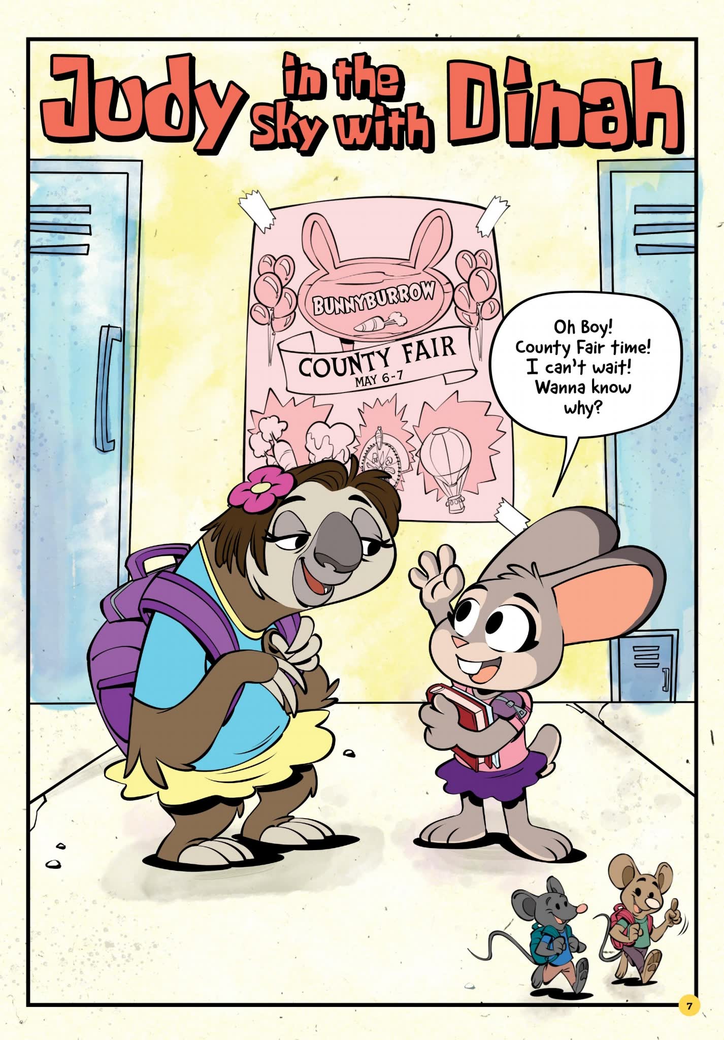 《疯狂动物城Zootopia》英文漫画版 电子版PDF 百度云网盘下载