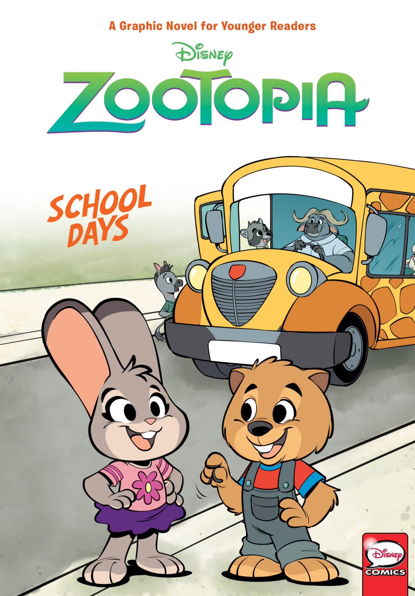 《疯狂动物城Zootopia》英文漫画版 电子版PDF 百度云网盘下载