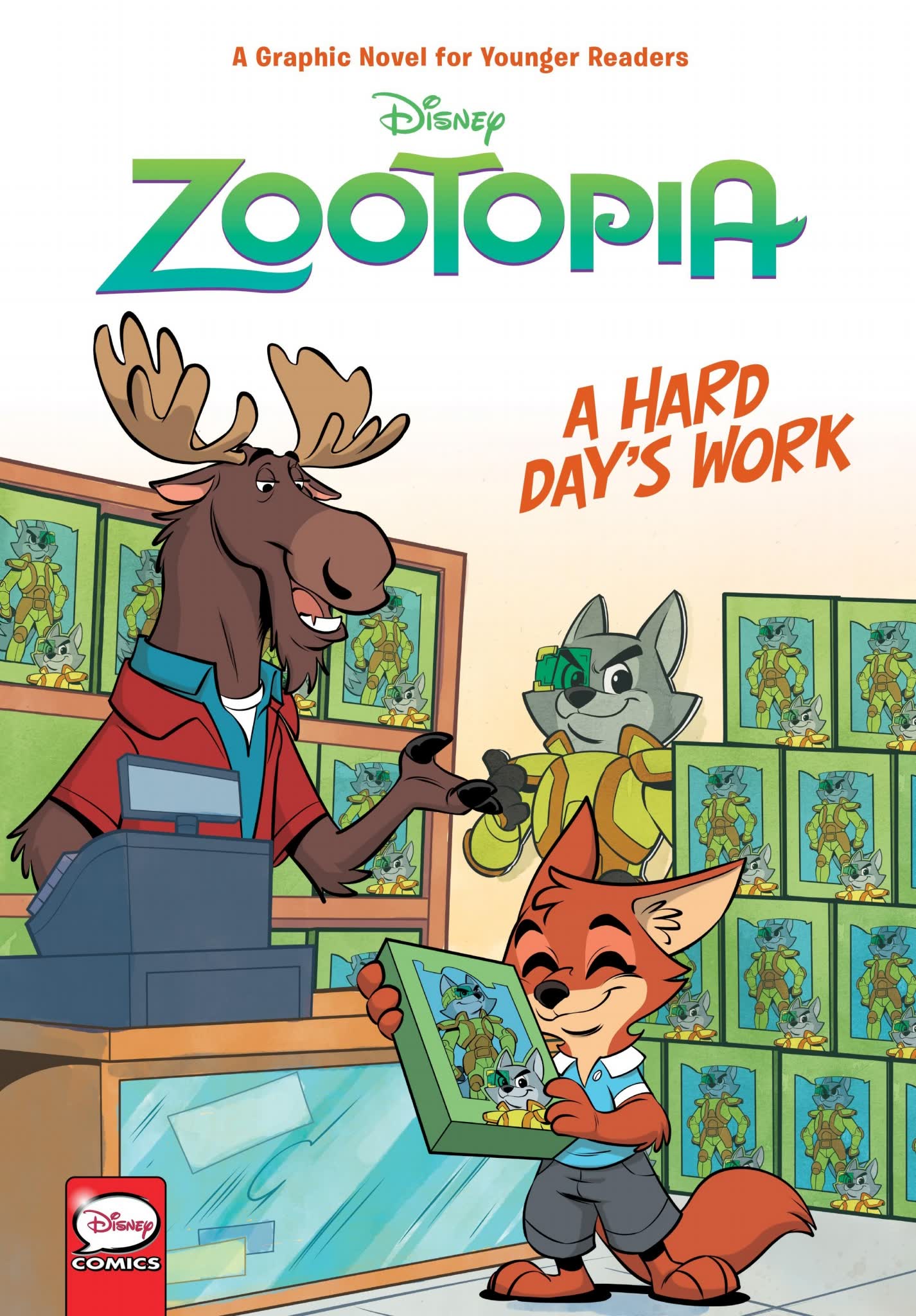《疯狂动物城Zootopia》英文漫画版 电子版PDF 百度云网盘下载