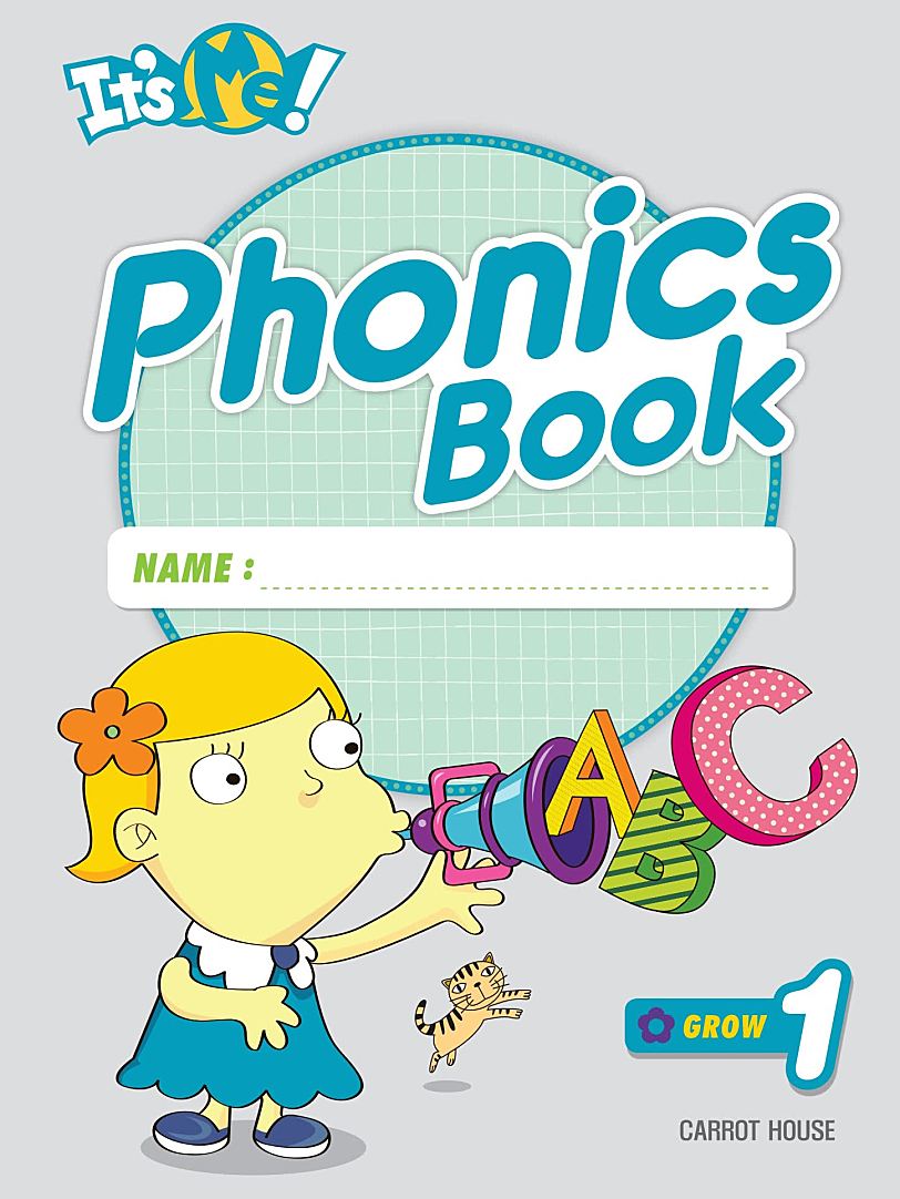 原版自然拼读学练书《It’s me grow》PDF教材