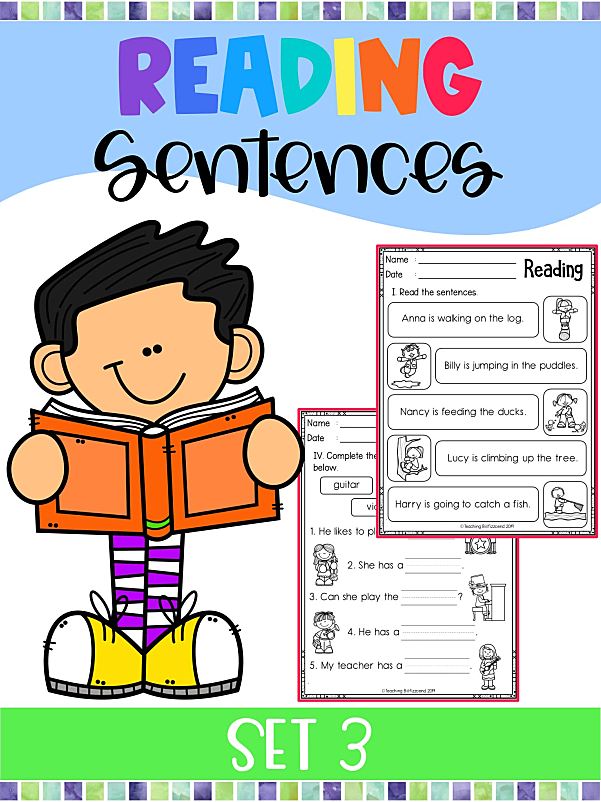 专项短句阅读理解练习册Reading Sentences