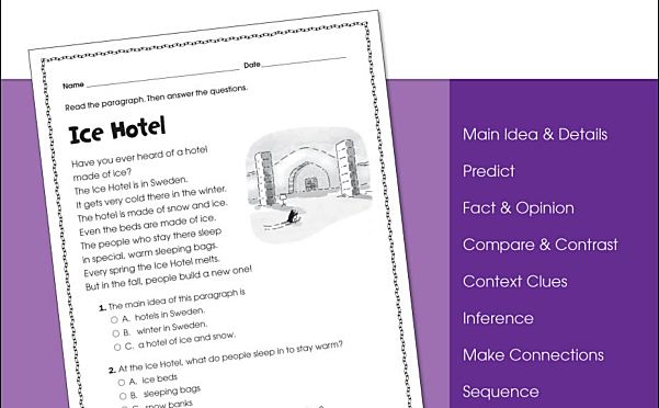 学乐英语精读练习册 Scholastic Comprehension Skills