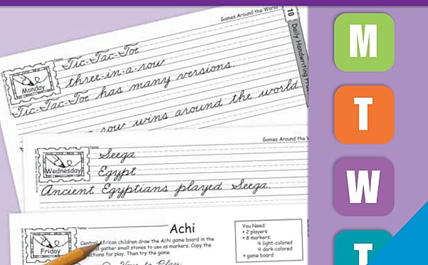 Evan Moor Daily Handwriting Practice 英文日常书写练习书