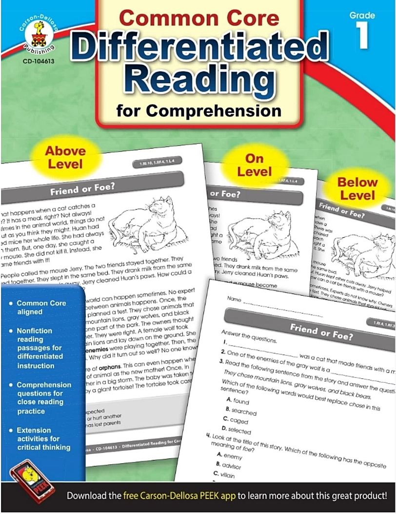 差异化阅读练习册 Differentiated Reading for Comprehension