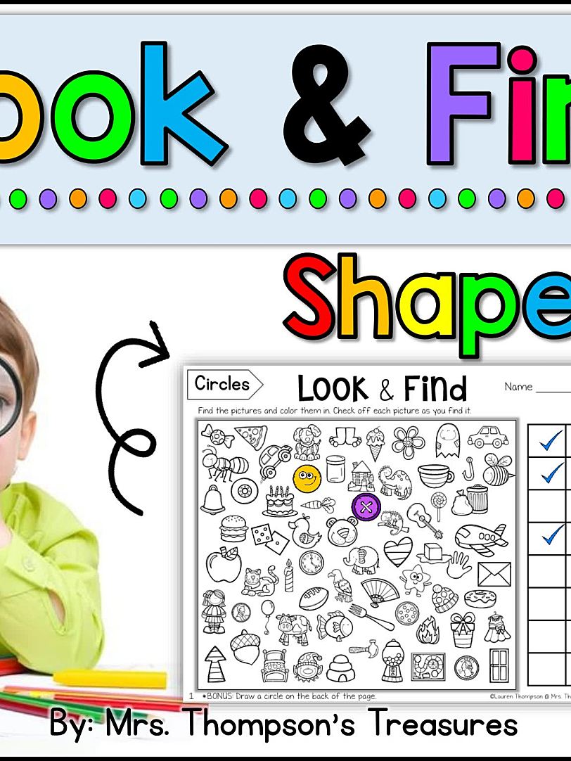 专注力训练英文游戏练习册 Look & Find