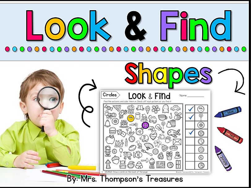 专注力训练英文游戏练习册 Look & Find