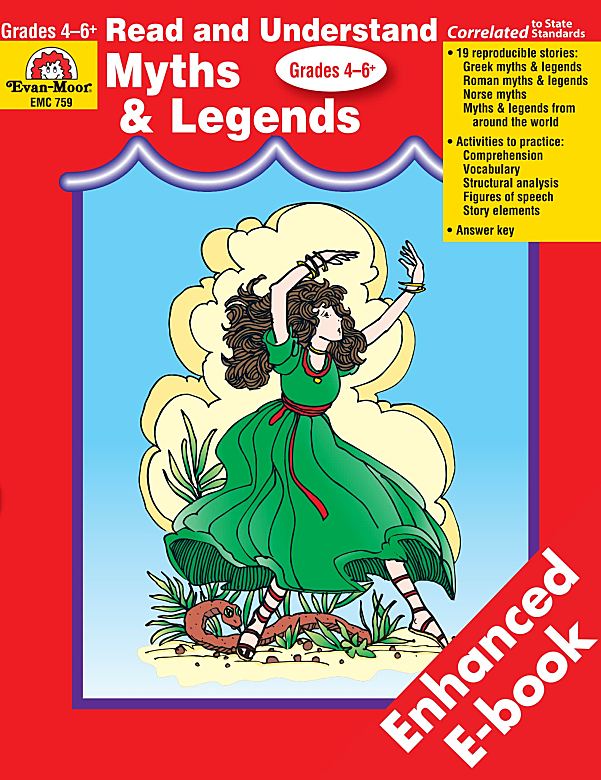 Evan-Moor阅读理解练习册Read and Understand Tales