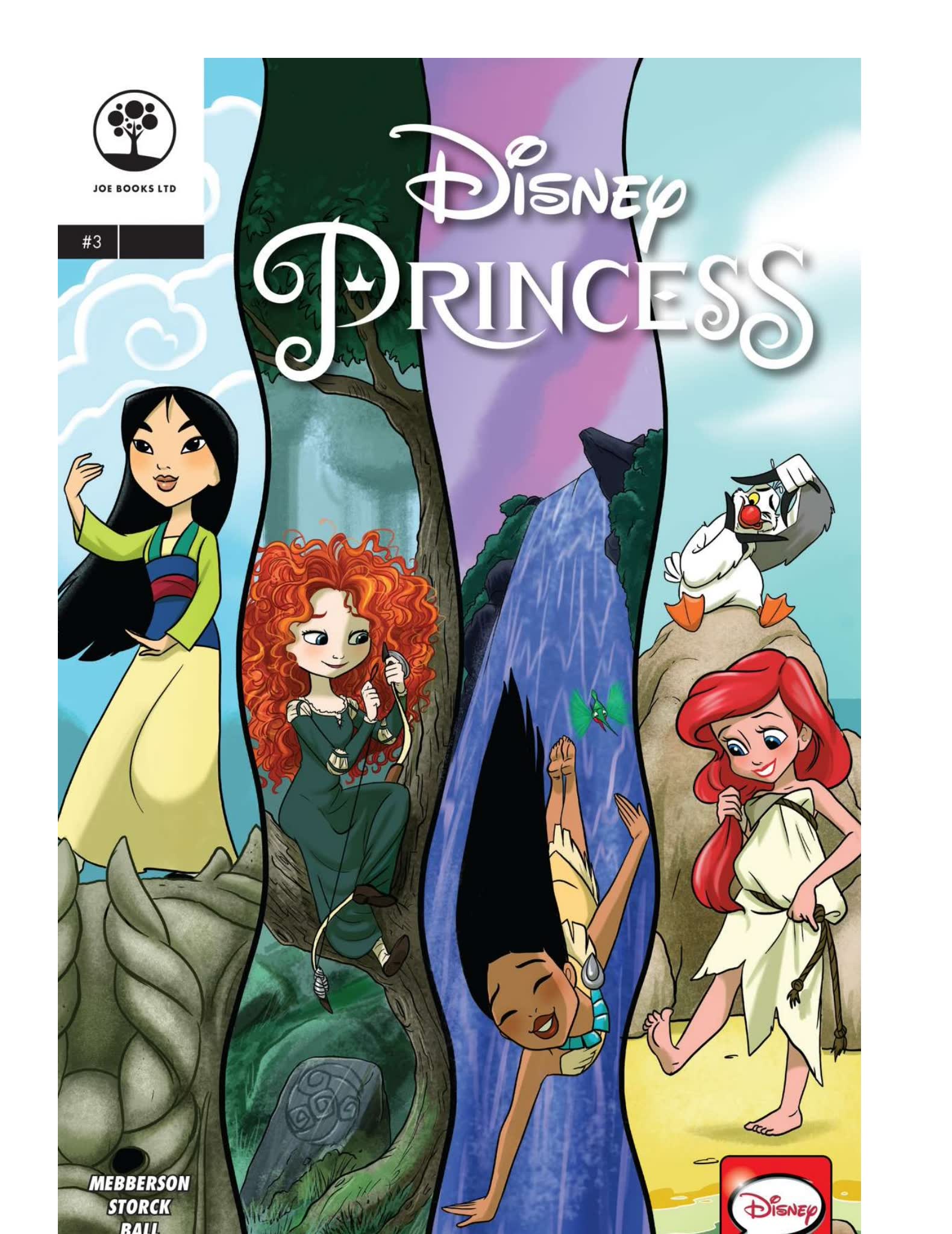 Disney Princess 迪士尼公主系列英文全彩漫画绘本 电子版PDF 百度云网盘下载