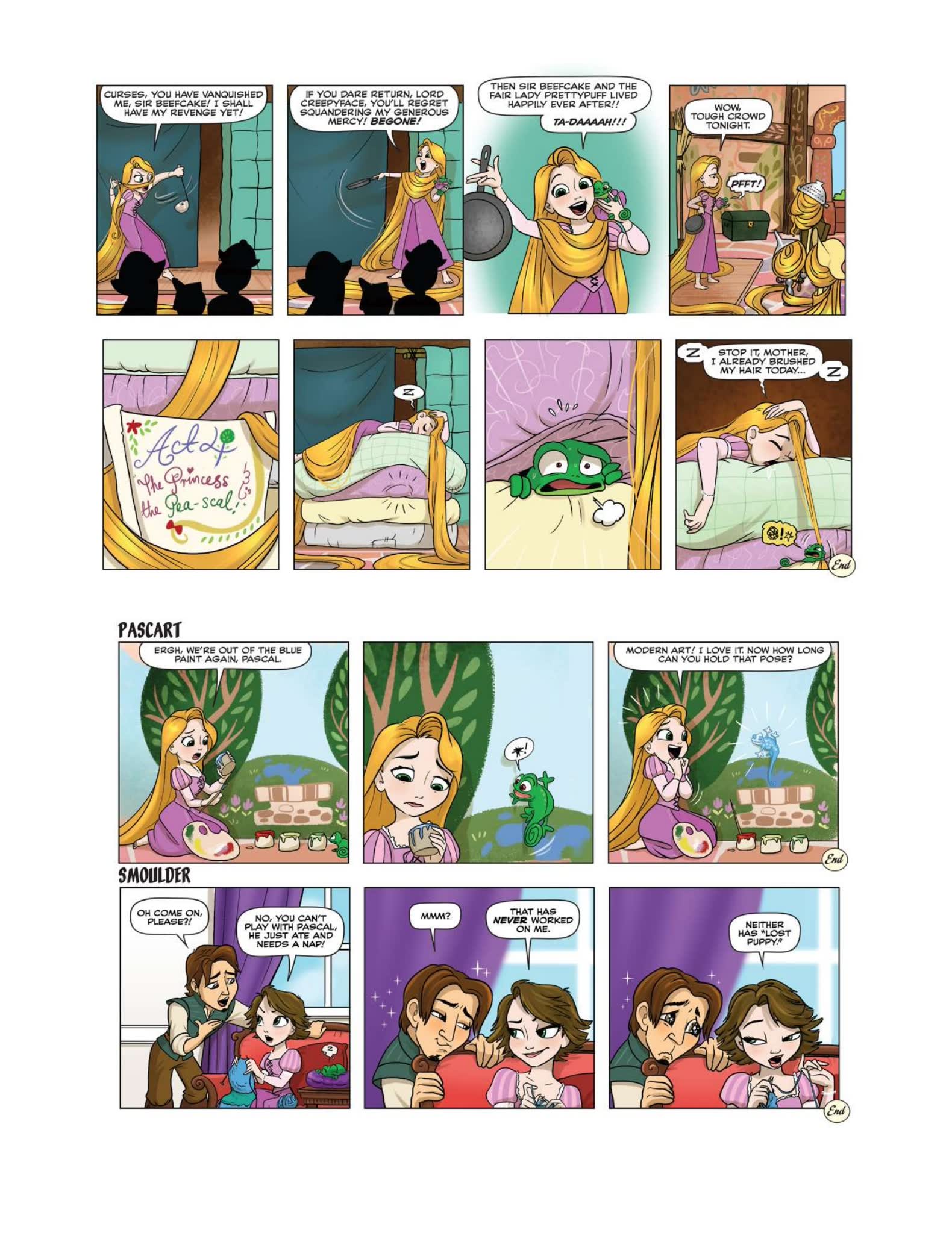 Disney Princess 迪士尼公主系列英文全彩漫画绘本 电子版PDF 百度云网盘下载