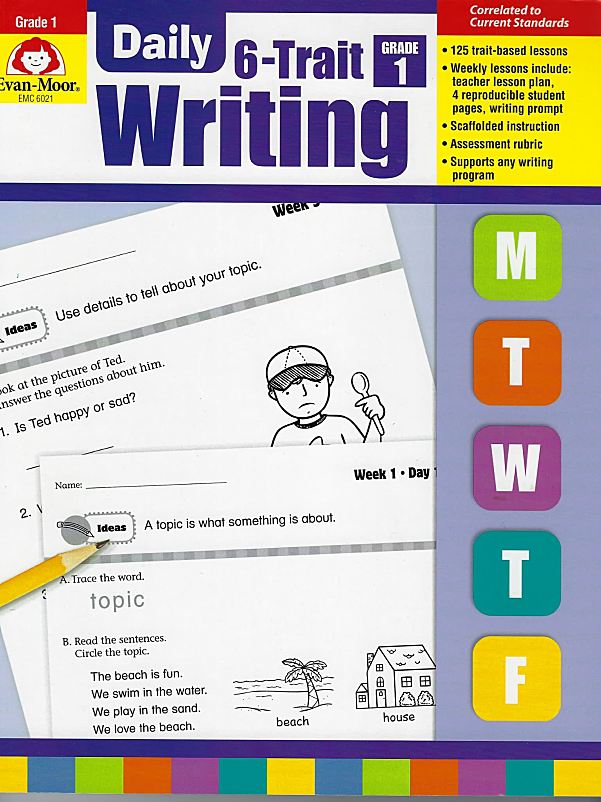 美国小学写作练习册Daily 6-Trait Writing