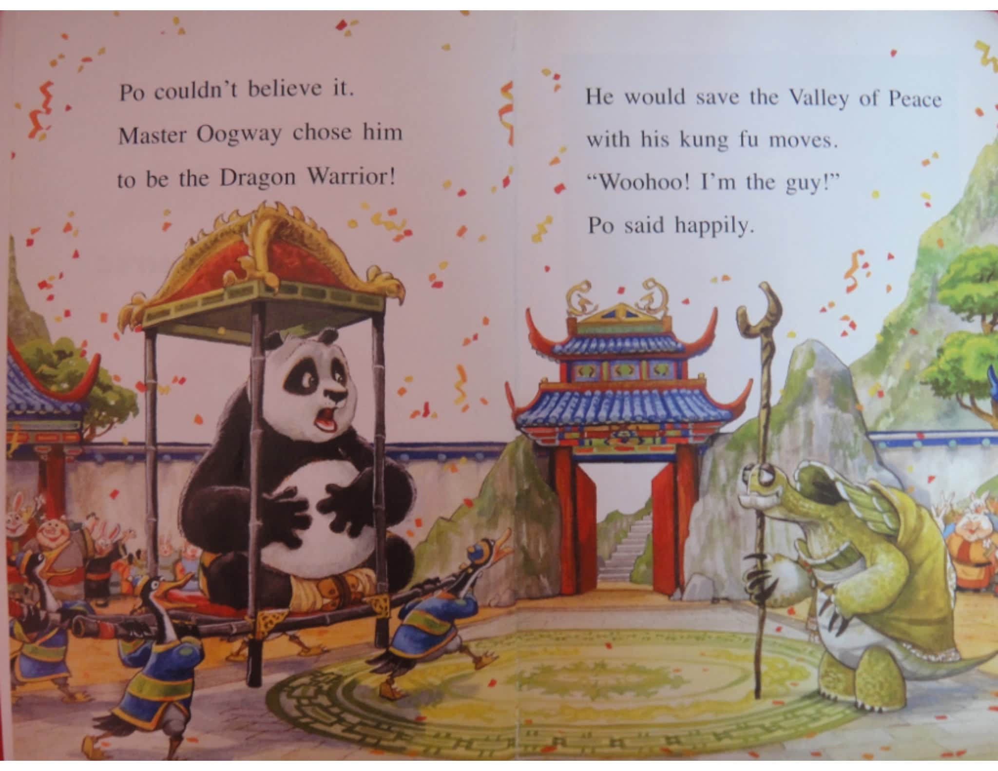 Kung Fu Panda功夫熊猫绘本