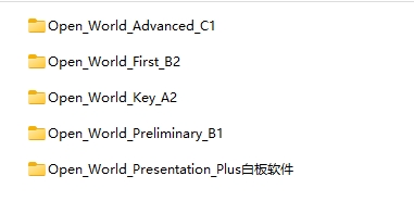 剑桥《Open World》教材电子版