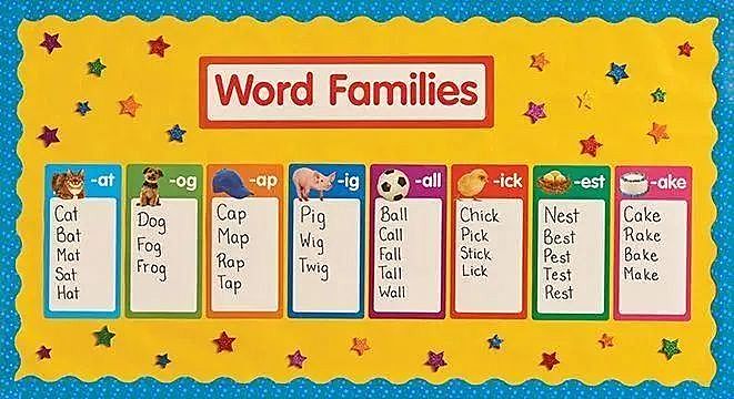 Little Fox零基础启蒙动画Word Families,看动画快速记单词!