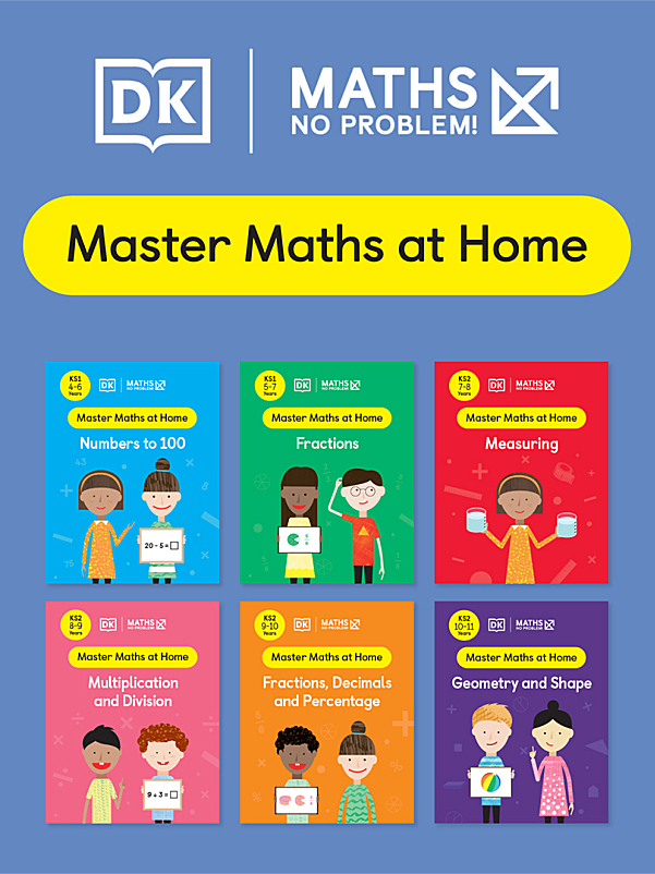 DK Maths No Problem系列英文原版数学练习册6级37册