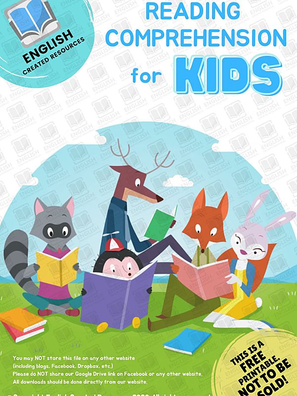 英语小短文阅读练习纸Reading comprehesion for kids